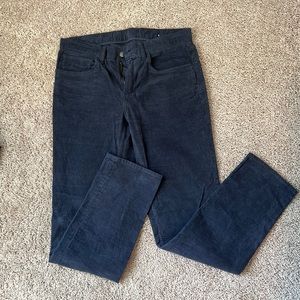 Brooks Brothers Navy Corduroy Pant 32/32